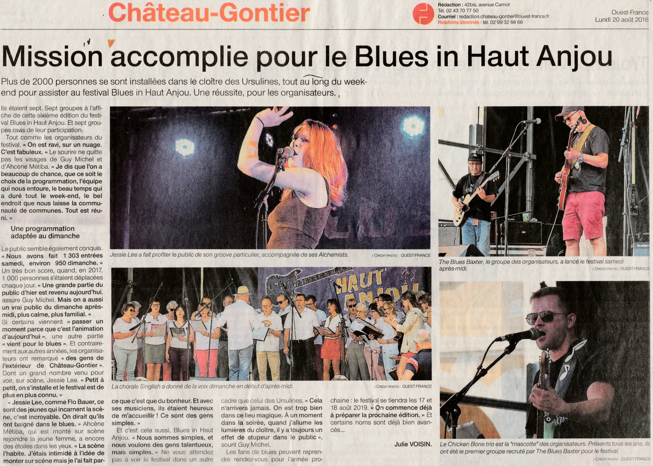 2018-08-20 Festival Blues – Ouest France